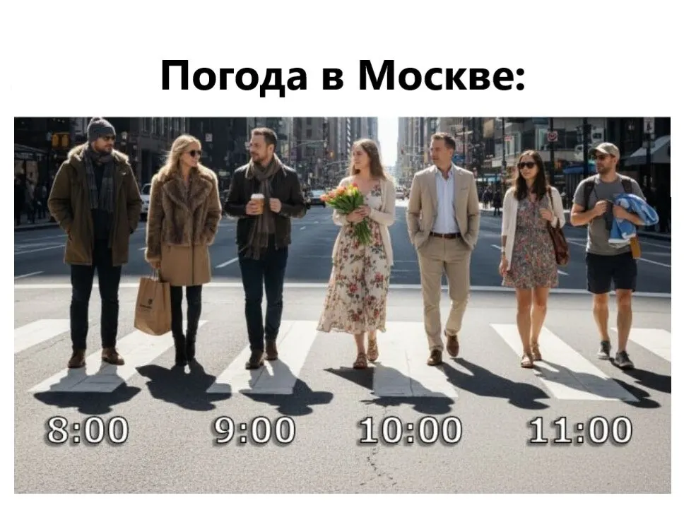 Синоптики обещают кратковременное потепление с дождями и облачностью; к следующим выходным ожидается прояснение и дневная температура до +27 °C.