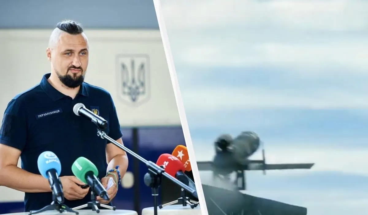 Советник президента Украины заявил, что новая российская реактивная ракета‑дрон «Герань‑5», показанная на параде в Москве, значительно уступает украинскому «Фламинго» по дальности и боевой части.