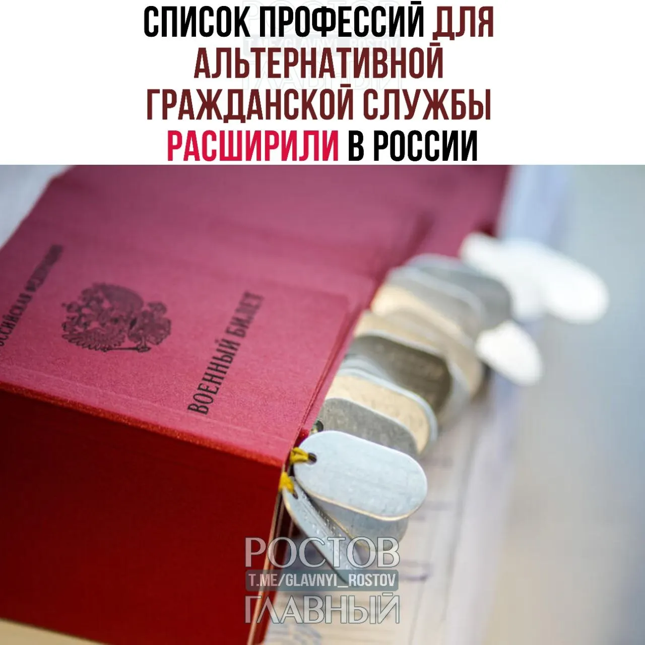 Список профессий для прохождения альтернативной гражданской службы увеличен с 271 до 363 направлений — в него добавили врачей, технических и творческих специалистов.