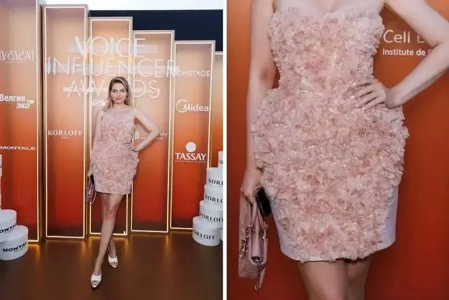 Певица Мария Качанова (MASHA) появилась на премии VOICE Influencer Awards 2026 в Москве в корсетном платье омской дизайнерки Галины Подзолко — его стоимость указана примерно в 650 тысяч рублей.