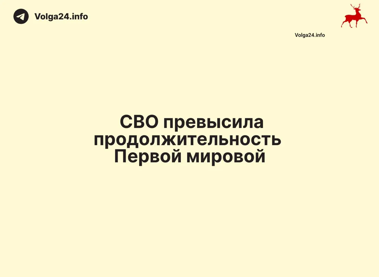 По состоянию на 11 июня 2026 года с начала кампании 24 февраля 2022 года прошло 1569 дней — на один день больше, чем длилась Первая мировая война (1568 дней). Конфликт стал одним из самых затяжных в современной истории России.