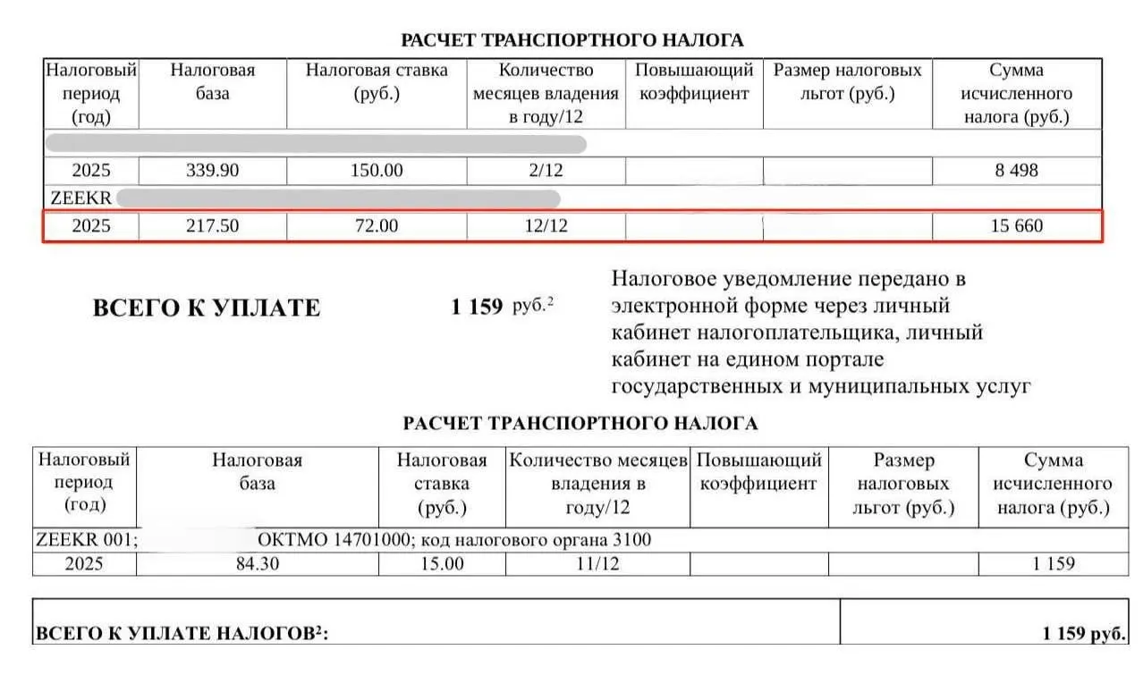 Владельцы электромобилей получают уведомления об оплате транспортного налога, хотя ставка для электрокаров до конца 2027 года — 0%. ФНС молчит в ответ на обращения.