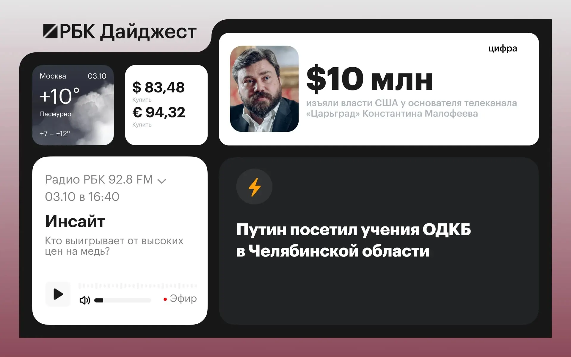 Коротко о главном: политика, экономика и происшествия дня с региональным акцентом.