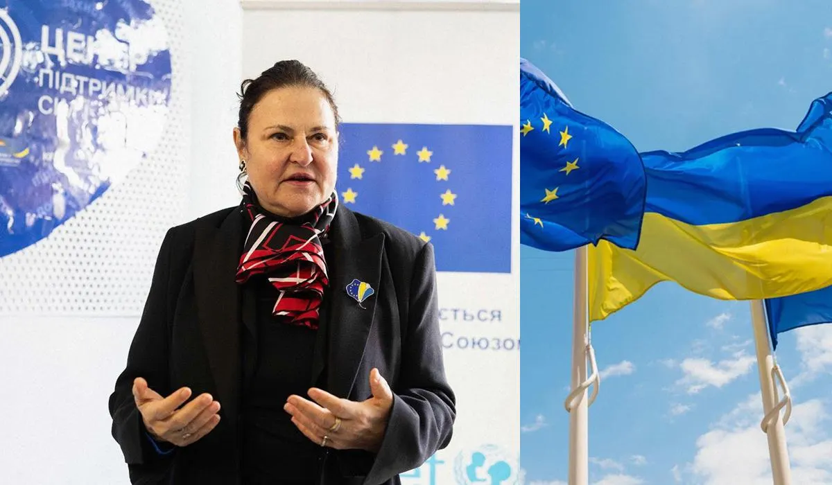 Посол ЕС в Украине Катарина Матернова призвала Москву согласиться на прекращение боевых действий, отмечая ослабление позиций РФ на фронте и усиление ударов по российской территории.