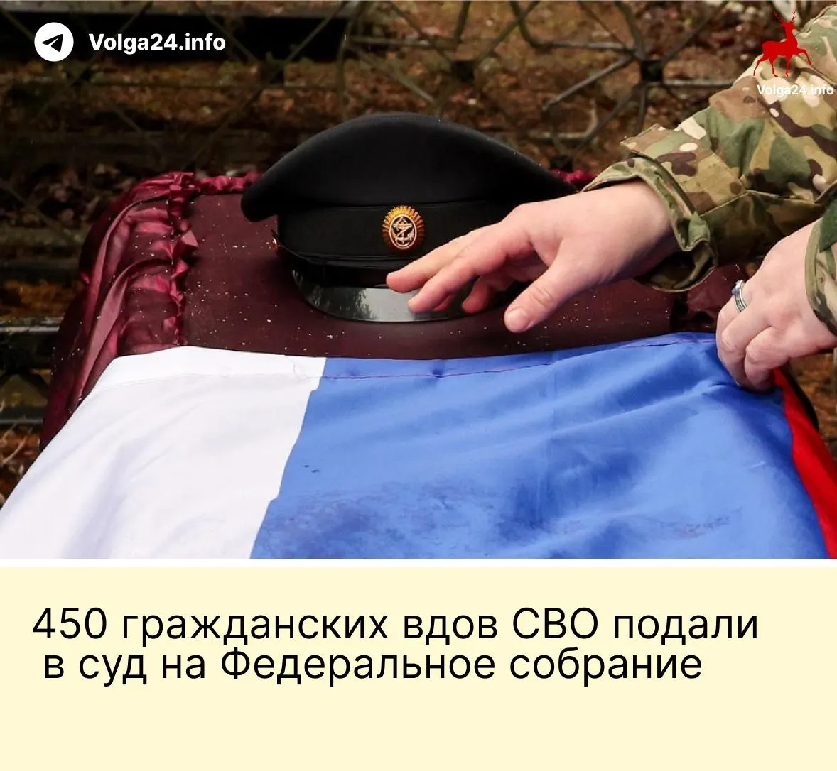 450 гражданских вдов подали в Верховный суд иск против поправки, по которой выплаты положены только «фактическим» женам, прожившим с погибшим не менее трёх лет и имеющим общего ребёнка. Женщины считают норму неконституционной и нарушающей принцип равенства.