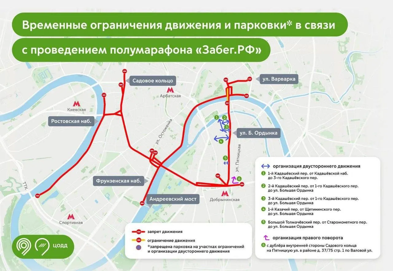С 21 по 24 мая в центральной части города временно ограничат движение и запретят парковку на ряде улиц, мостов и набережных. Ниже — список участков и сроки перекрытий.