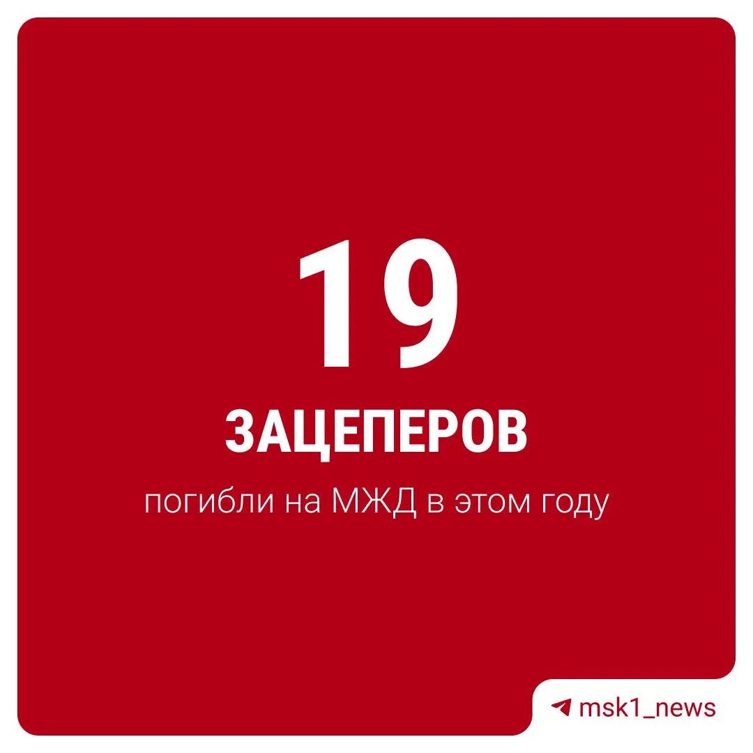 На Московской железной дороге в 2026 году зарегистрировали 37 пострадавших при зацепинге — 35 из них дети. Число таких случаев выросло на 12% по сравнению с прошлым годом; 19 человек погибли.