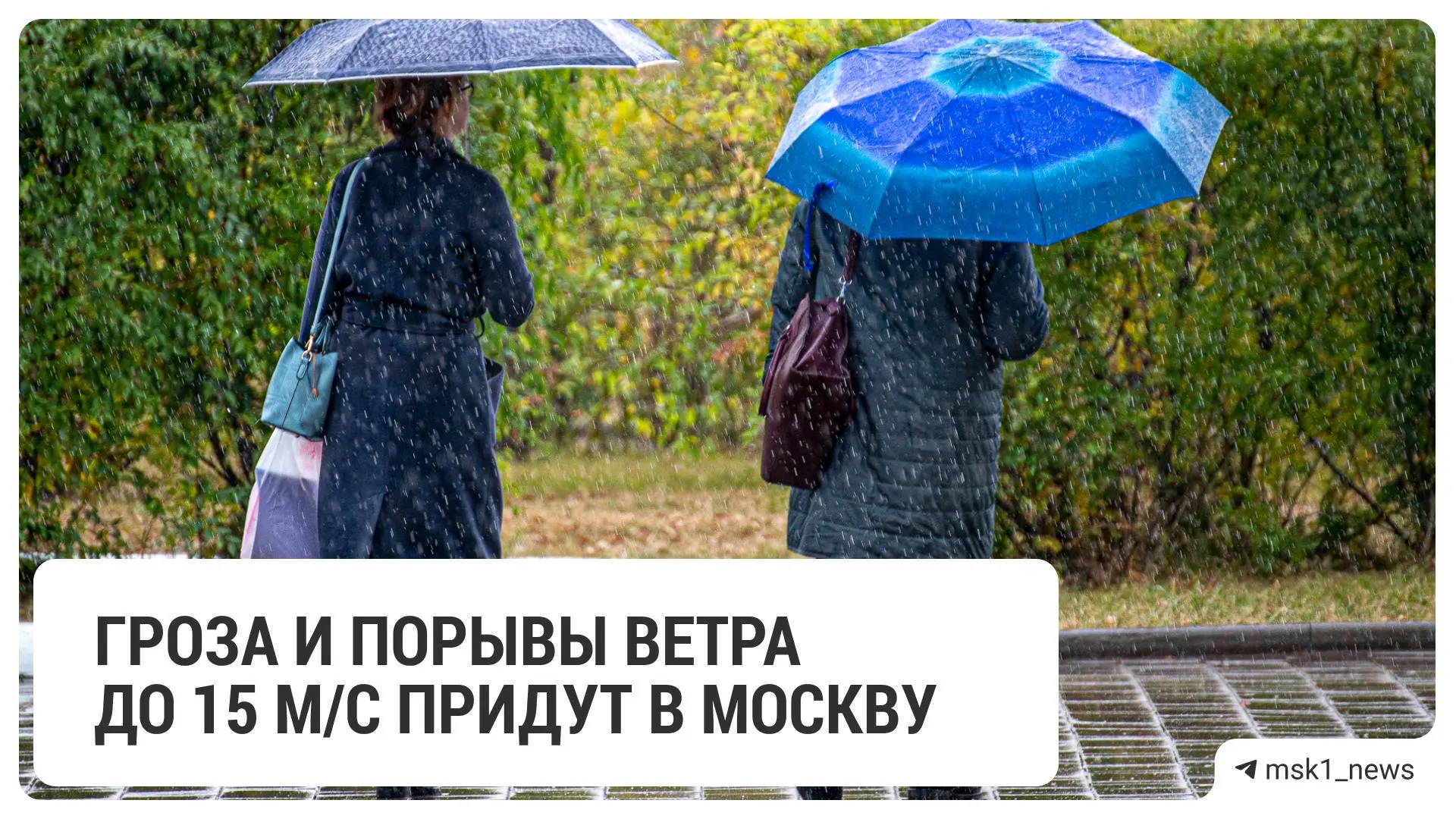 Метеопрогноз: гроза, порывы ветра до 15 м/с и дневная температура +23…+30 °C.