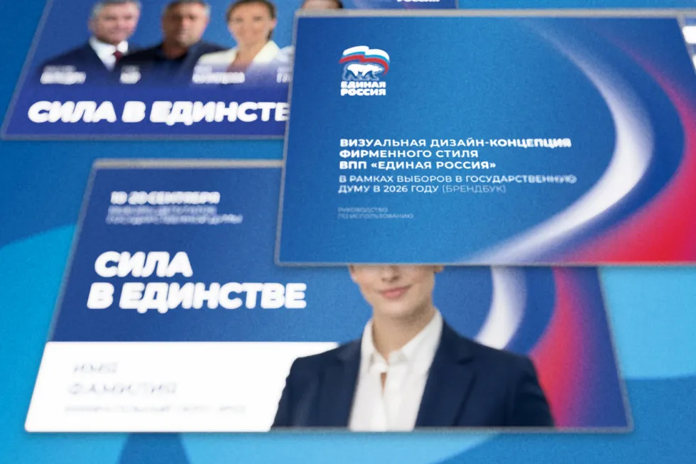 В документе описаны требуемые слоганы, визуальные решения и шаблоны для федеральной и региональной агитации партии, но полноценная партийная программа в брендбуке не содержится.