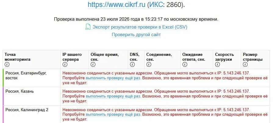 Сегодня сайт Центральной избирательной комиссии перестал открываться по всей России — это совпало с публикацией деклараций кандидатов и последовавшим анализом их доходов. Официальных комментариев от ЦИК пока нет.