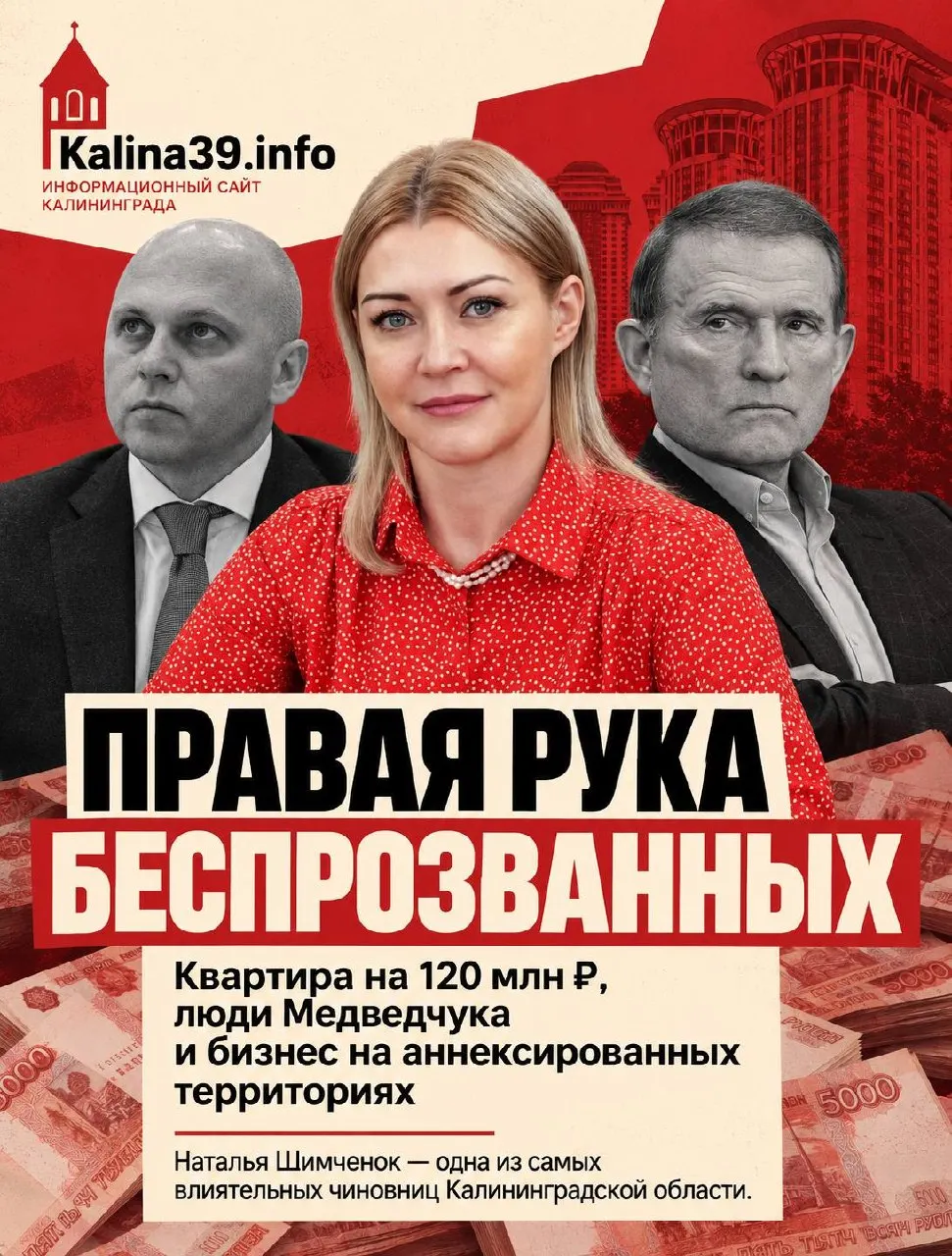 Расследование показывает, как взятка квартирой в Москве стоимостью около 120 млн рублей и связи с крупным бизнесом способствовали выгодам в условиях военного времени и промышленной поддержки аннексированных территорий.