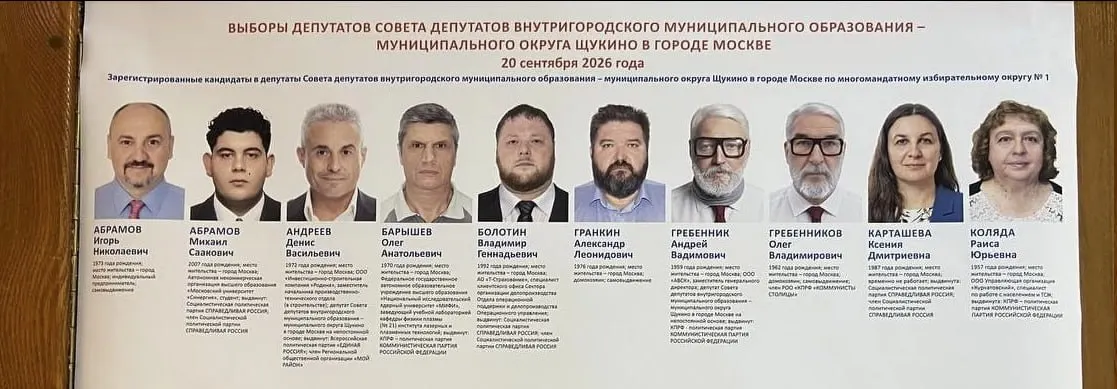 Наблюдатели выявили повторяющуюся схему: кандидаты с похожей внешностью размещаются рядом на бюллетенах, повторяя ситуацию 2021 года.