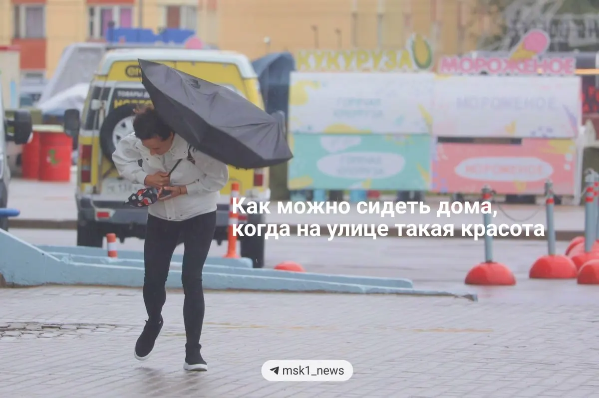 В Москве ожидаются шторм, дождь и порывы ветра до 17 м/с; осадки 23–28 л/м². Уже на следующей неделе начнется бабье лето с температурами до 22–25°C.