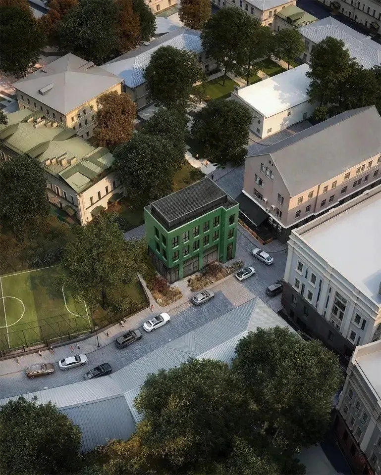 Новый экологичный проект в Китай-городе: фасад из керамической глазури будет менять оттенок в зависимости от освещения.